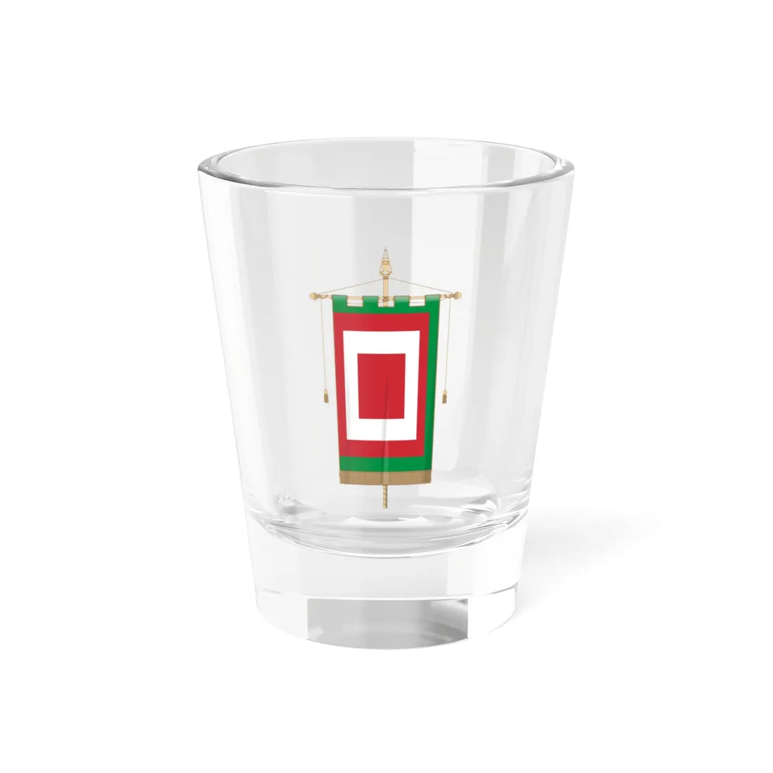 Banner of Brescia Revolutionary (Italy) Shot Glass 1.5oz 1.5oz - Go Mug Yourself