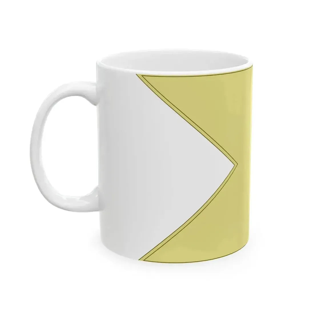 Banner of Croatia at Ferdinand IIs coronation 1618 (Croatia) White Coffee Mug - Go Mug Yourself