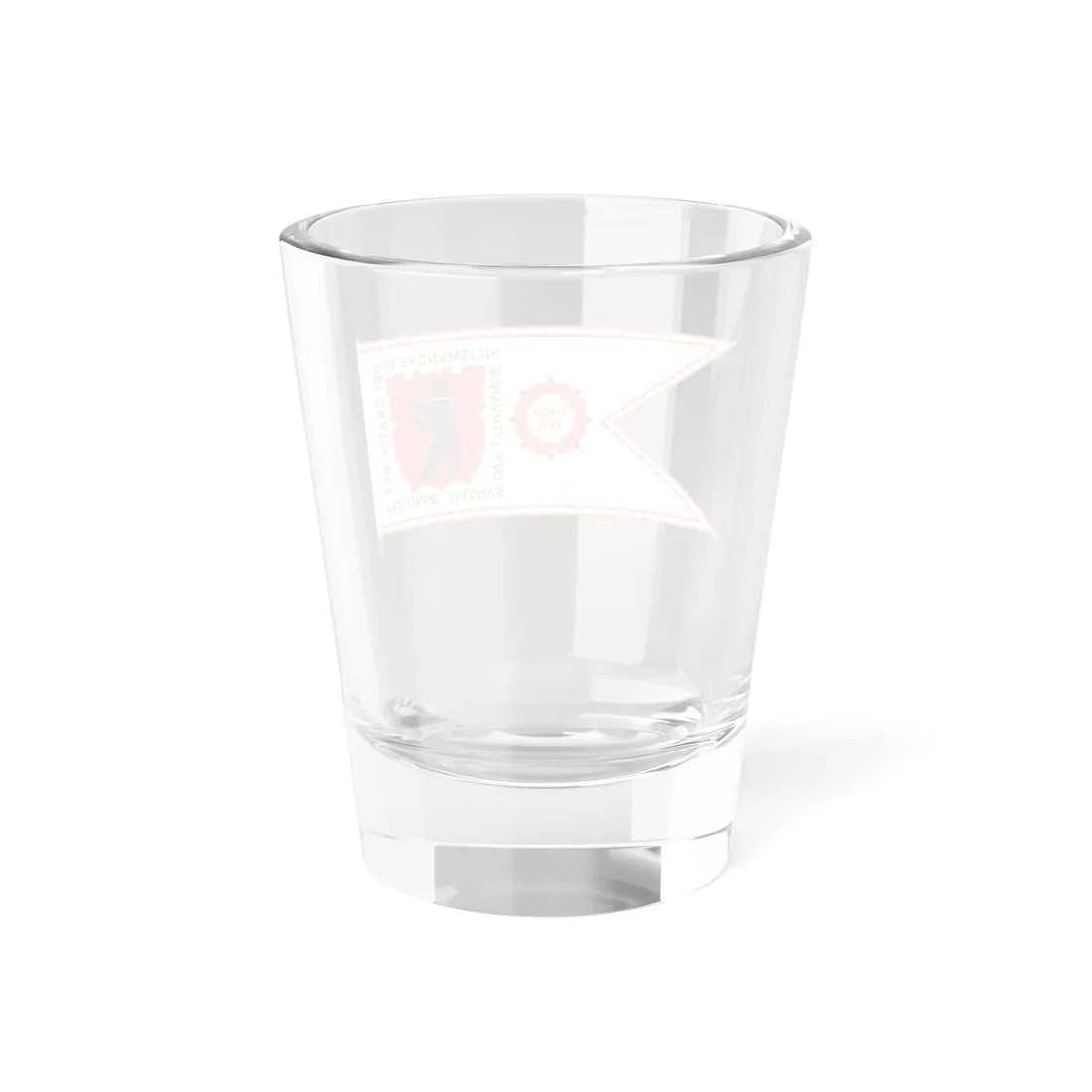 Banner of Duchy of Samogitia 1609-1618-2 (Belarus) (Coat of Arms) Shot Glass 1.5oz - Go Mug Yourself
