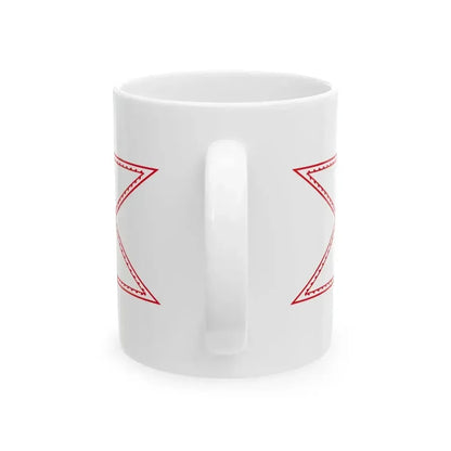 Banner of Duchy of Samogitia 1609-1618 (Lithuania) White Coffee Mug - Go Mug Yourself