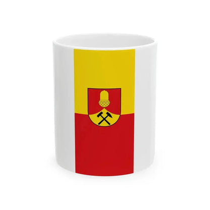 Banner of Eichelhardt (Germany) White Coffee Mug 11oz - Go Mug Yourself