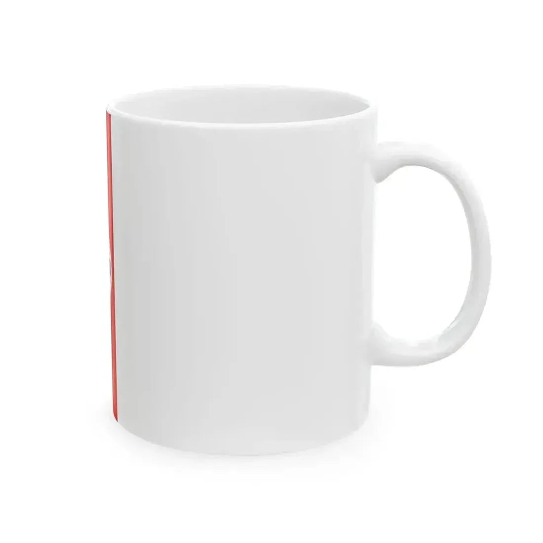Banner of Germany 1935-1945 Balkenkreuz (Germany) White Coffee Mug - Go Mug Yourself