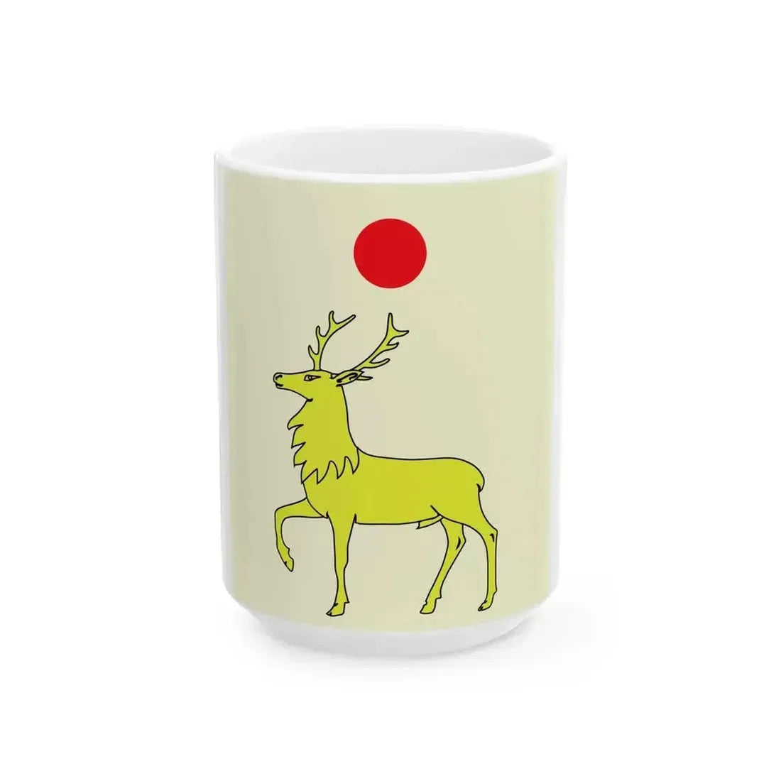Banner of Guria (Georgia) White Coffee Mug 15oz - Go Mug Yourself