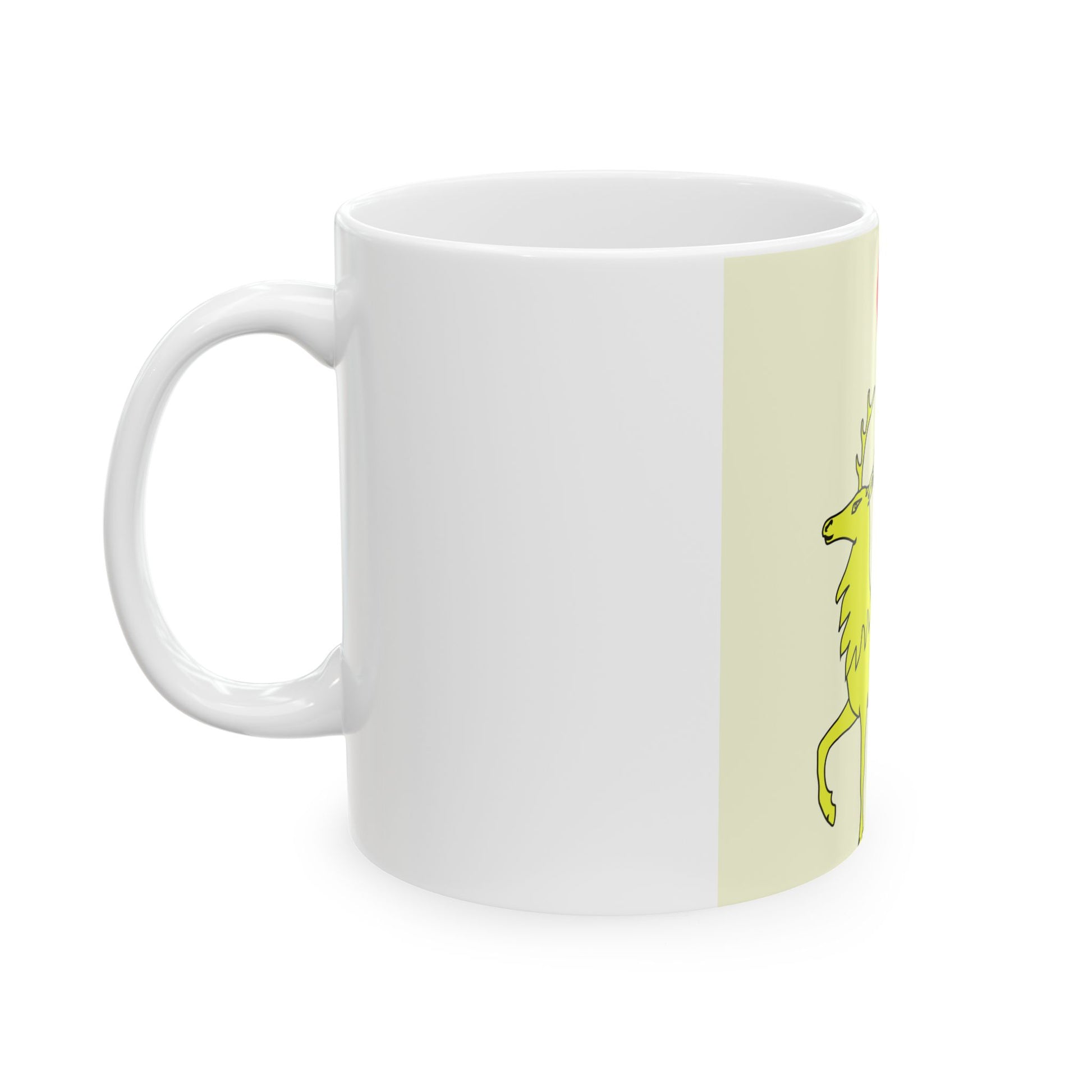 Banner of Guria (Georgia) White Coffee Mug-Go Mug Yourself
