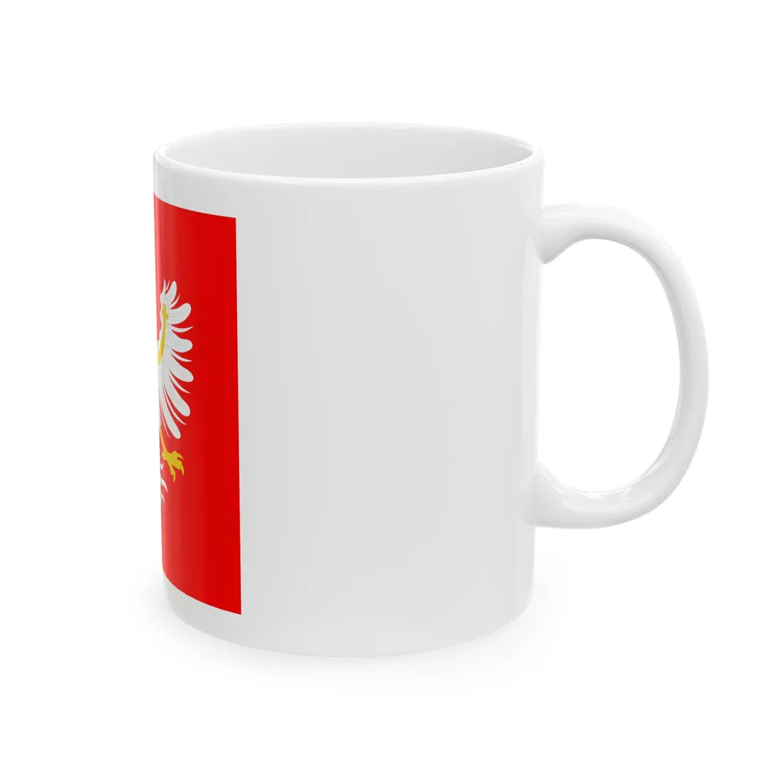 Banner of Jan III Sobieski (Poland) White Coffee Mug - Go Mug Yourself