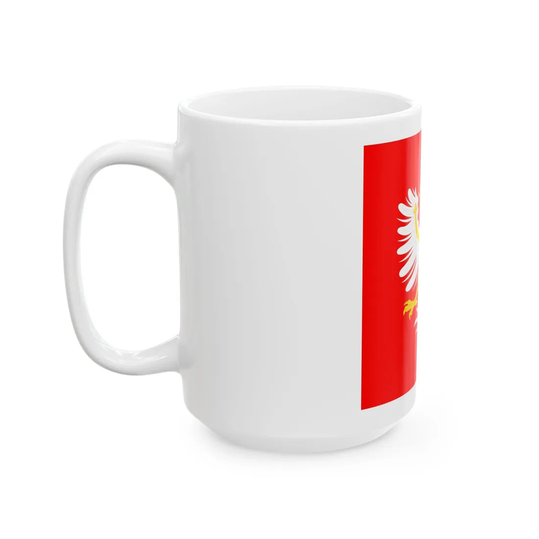 Banner of Jan III Sobieski (Poland) White Coffee Mug - Go Mug Yourself