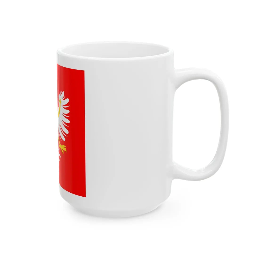 Banner of Jan III Sobieski (Poland) White Coffee Mug - Go Mug Yourself