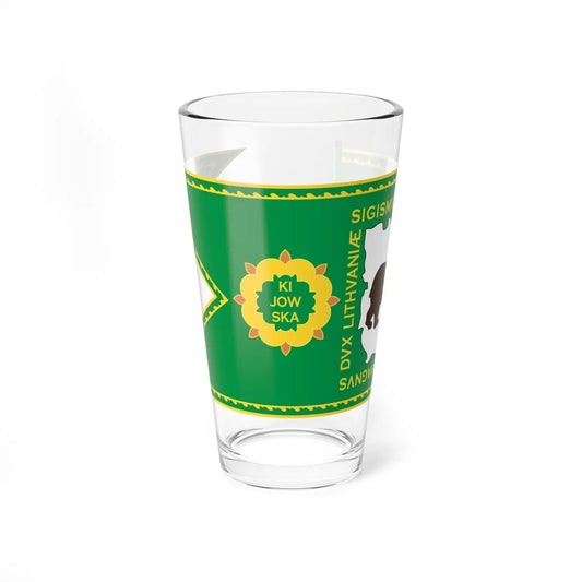 Banner of Kiev Voivodeship 1609-1618-2 (Belarus) (Coat of Arms) Pint Glass 16oz 16oz - Go Mug Yourself