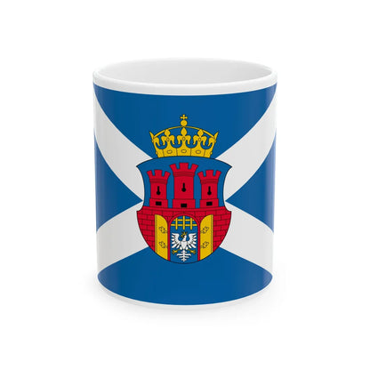 Banner of Krakow (Poland) White Coffee Mug 11oz - Go Mug Yourself