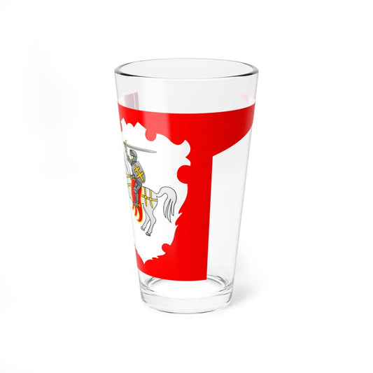 Banner of Miensk Voivodeship (Belarus) (Coat of Arms) Pint Glass 16oz 16oz - Go Mug Yourself