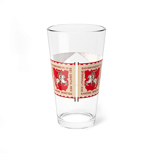 Banner of Minsk Voivodeship 1609-1618 (Belarus) (Coat of Arms) Pint Glass 16oz 16oz - Go Mug Yourself