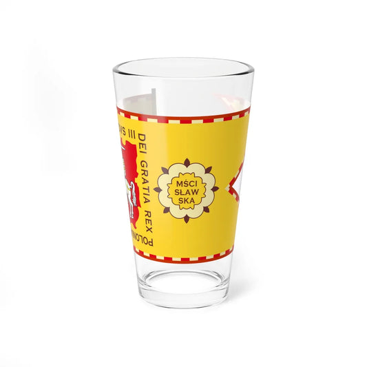 Banner of Mstsislaw Voivodeship 1609-1618-1 (Belarus) (Coat of Arms) Pint Glass 16oz 16oz - Go Mug Yourself