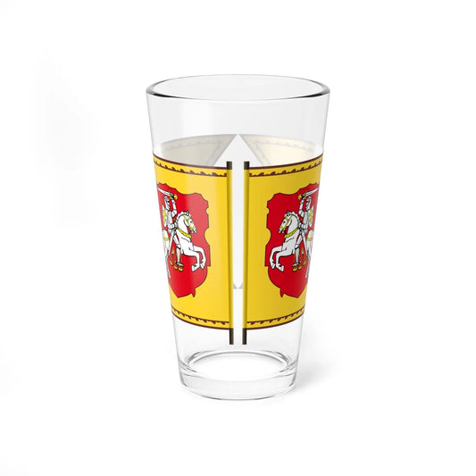 Banner of Mstsislaw Voivodeship 1609-1618 (Belarus) (Coat of Arms) Pint Glass 16oz 16oz - Go Mug Yourself