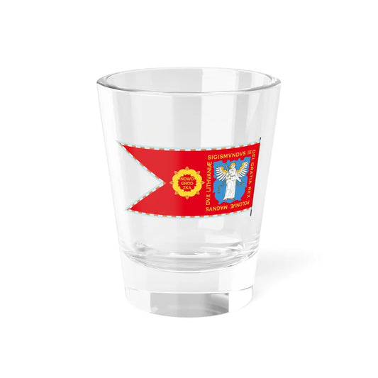 Banner of Nowogrudek Voivodeship 1609-1618-2 (Belarus) (Coat of Arms) Shot Glass 1.5oz 1.5oz - Go Mug Yourself