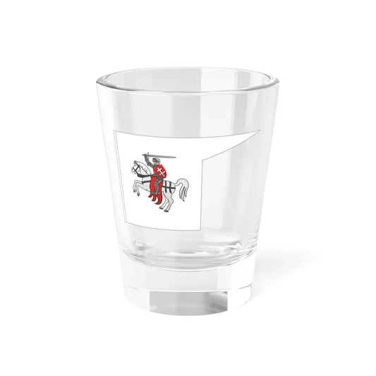 Banner of Połacak Voivodeship (Belarus) (Coat of Arms) Shot Glass 1.5oz 1.5oz - Go Mug Yourself
