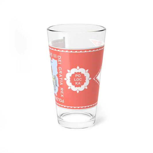 Banner of Polotsk Voivodeship 1609-1618-1 (Belarus) (Coat of Arms) Pint Glass 16oz 16oz - Go Mug Yourself