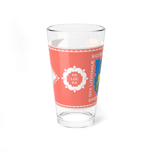 Banner of Polotsk Voivodeship 1609-1618-2 (Belarus) (Coat of Arms) Pint Glass 16oz 16oz - Go Mug Yourself