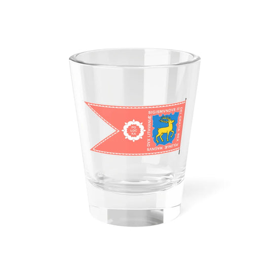 Banner of Polotsk Voivodeship 1609-1618-2 (Belarus) (Coat of Arms) Shot Glass 1.5oz 1.5oz - Go Mug Yourself