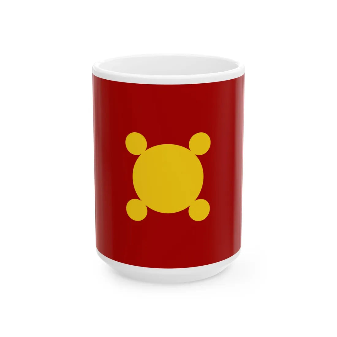 Banner of Shirvan (Azerbaijan) White Coffee Mug 15oz - Go Mug Yourself