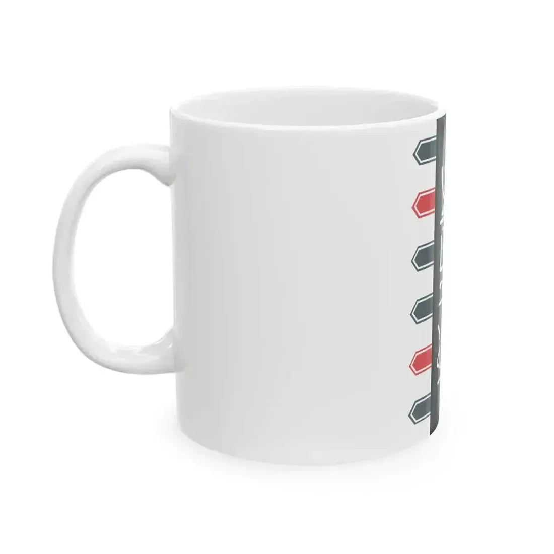 Banner of the Almoravids (Algeria) White Coffee Mug - Go Mug Yourself