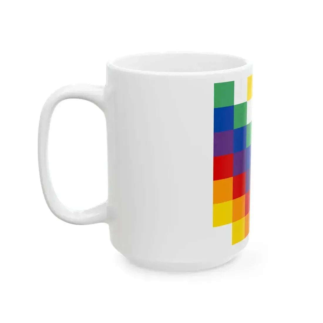 Banner of the Anti Suyu 1979 (Peru) White Coffee Mug - Go Mug Yourself