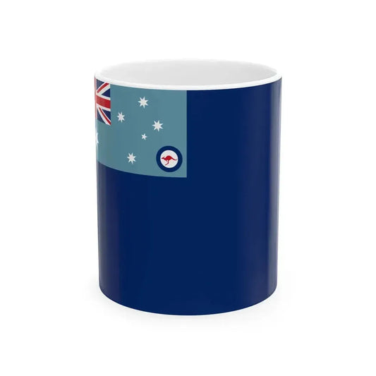 Banner of the Australian Air Force Cadets obverse (Australia) White Coffee Mug 11oz - Go Mug Yourself