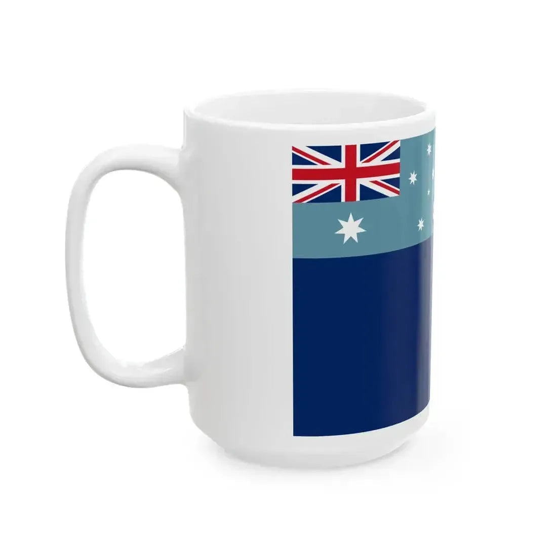 Banner of the Australian Air Force Cadets obverse (Australia) White Coffee Mug - Go Mug Yourself
