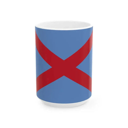 Banner of the Blueshirts (Ireland) White Coffee Mug 15oz - Go Mug Yourself