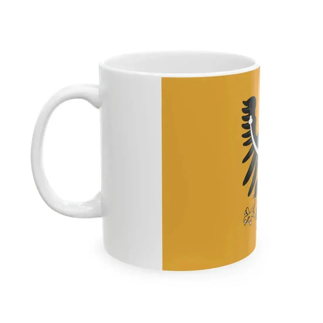 Banner of the Duchy of Silesia (Czech Republic) White Coffee Mug - Go Mug Yourself