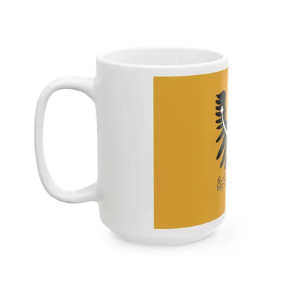 Banner of the Duchy of Silesia (Czech Republic) White Coffee Mug - Go Mug Yourself
