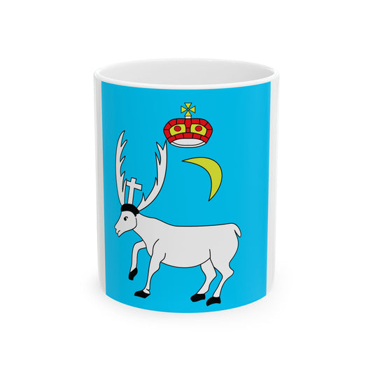 Banner of the Kingdom of Imereti (Georgia) White Coffee Mug-11oz-Go Mug Yourself