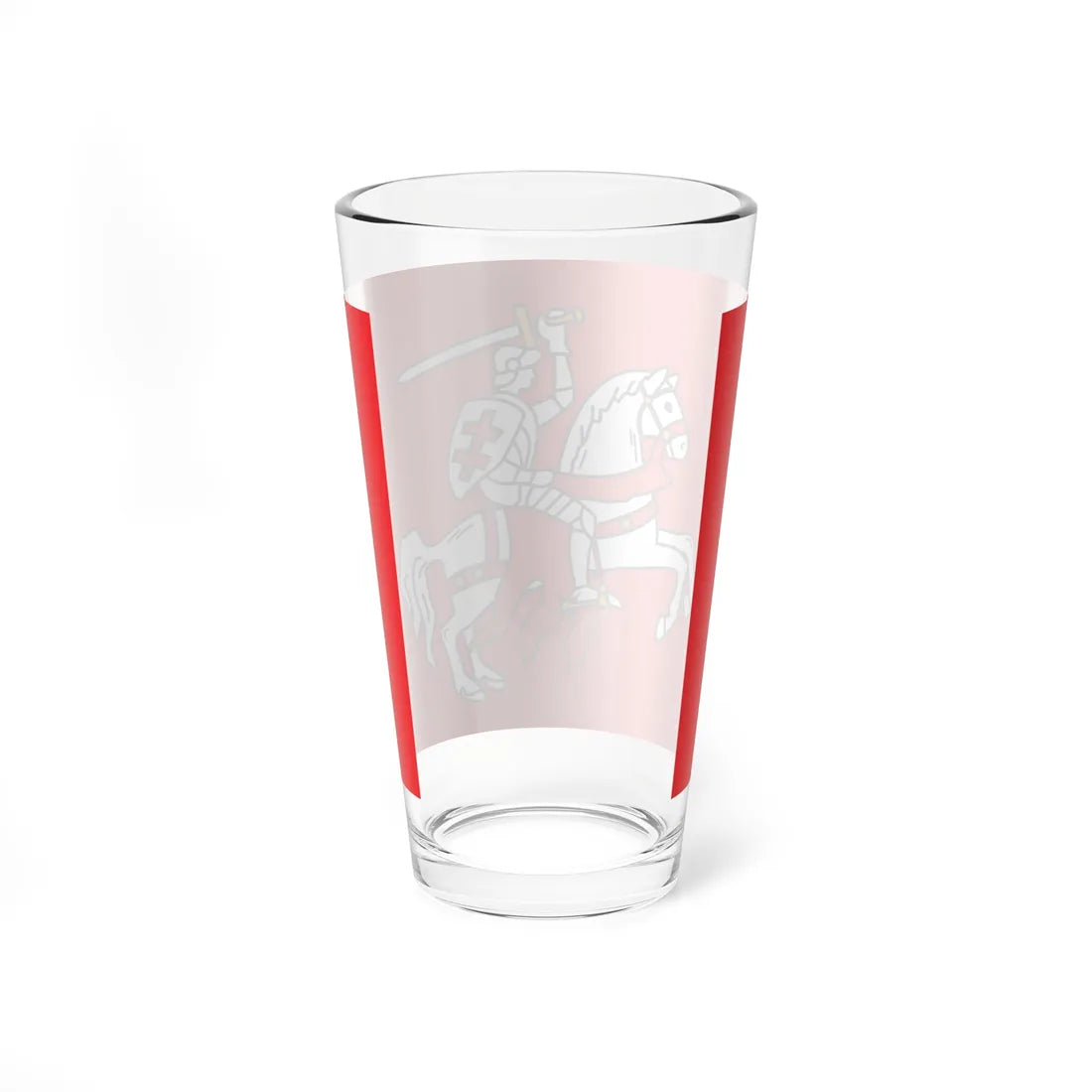 Banner of the Kingdom of Lithuania (Lithuania) (Coat of Arms) Pint Glass 16oz - Go Mug Yourself