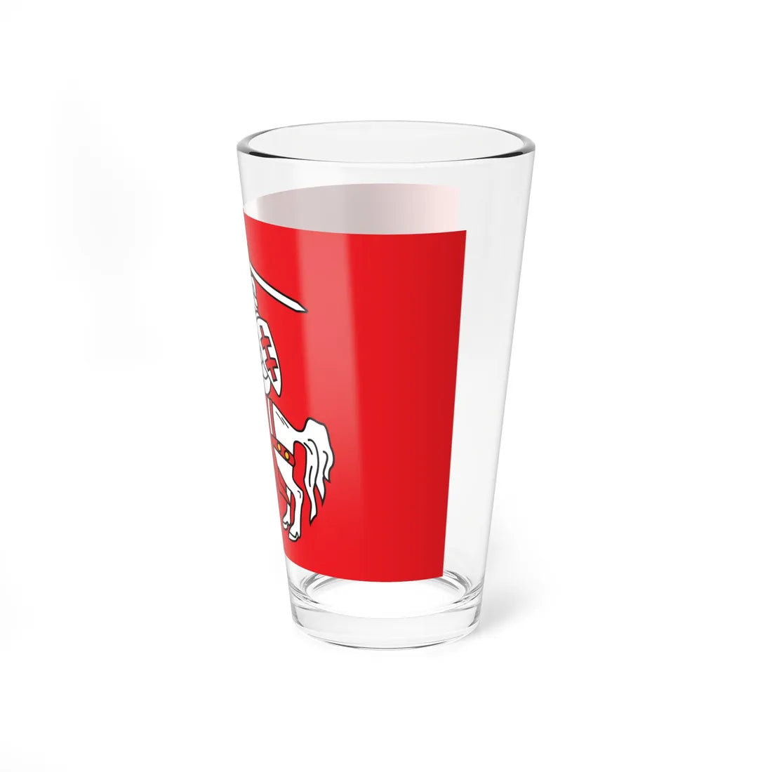 Banner of the Kingdom of Lithuania (Lithuania) (Coat of Arms) Pint Glass 16oz - Go Mug Yourself