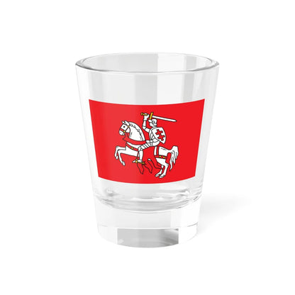 Banner of the Kingdom of Lithuania (Lithuania) (Coat of Arms) Shot Glass 1.5oz 1.5oz - Go Mug Yourself