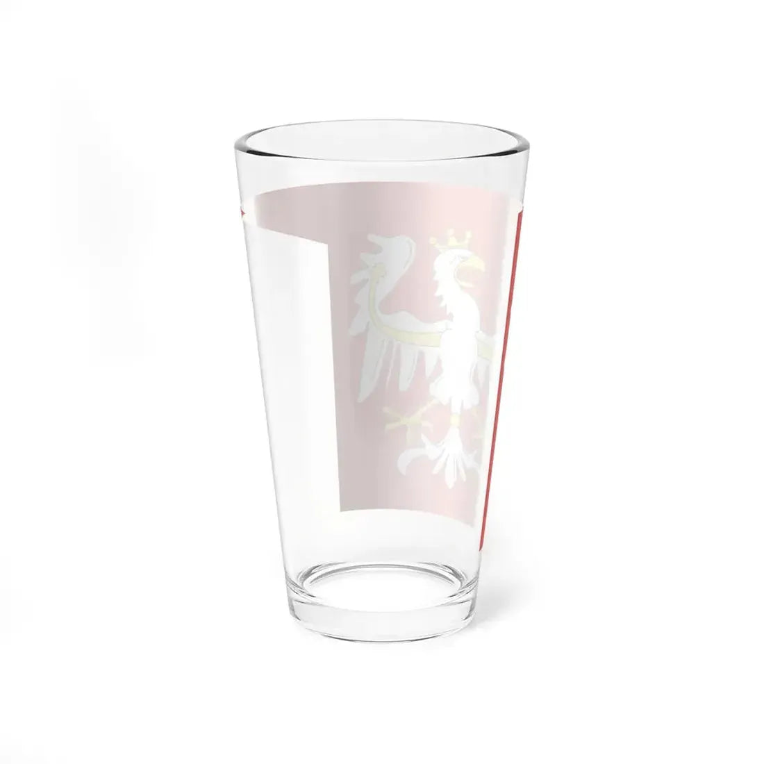 Banner of the Kingdom of Poland (Poland) Pint Glass 16oz - Go Mug Yourself
