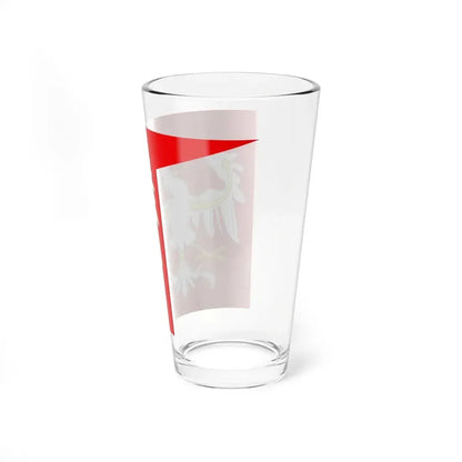 Banner of the Kingdom of Poland (Poland) Pint Glass 16oz - Go Mug Yourself