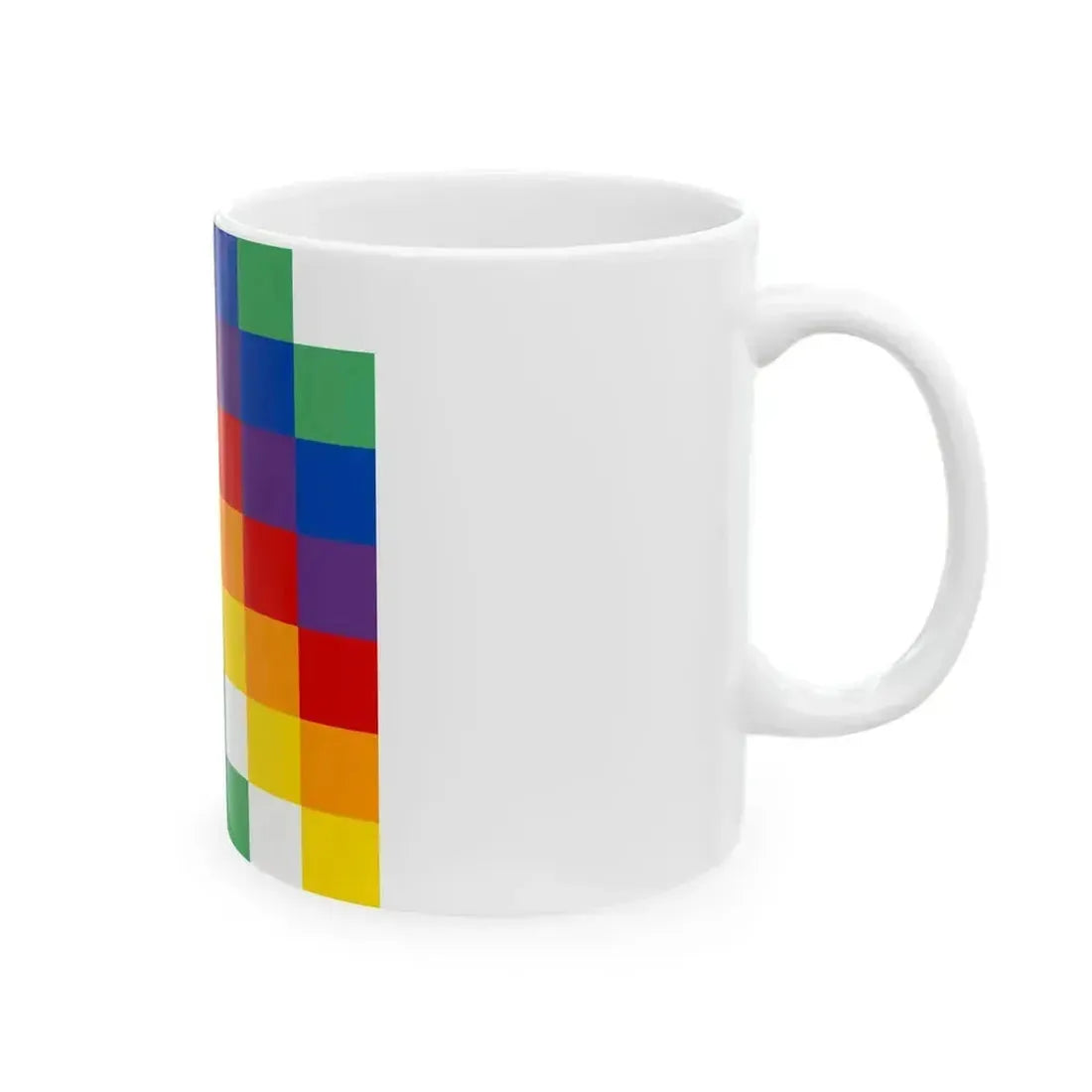 Banner of the Kunti Suyu 1979 (Peru) White Coffee Mug - Go Mug Yourself