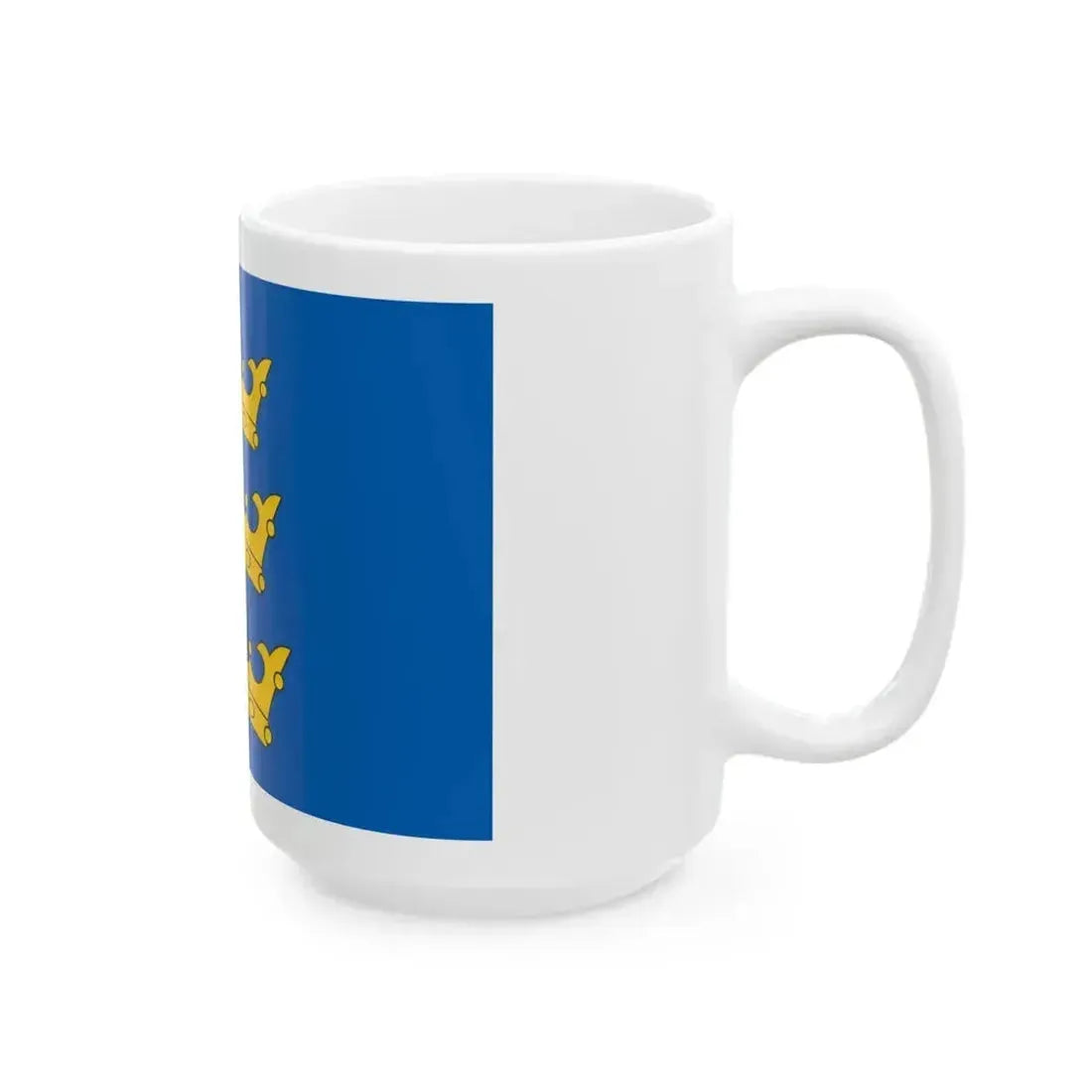 Banner of the Lordship of Ireland (Ireland) White Coffee Mug - Go Mug Yourself