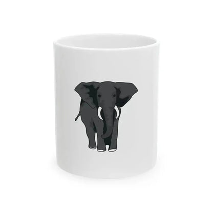 Banner of the Mbunda Kingdom (Angola) White Coffee Mug 11oz - Go Mug Yourself