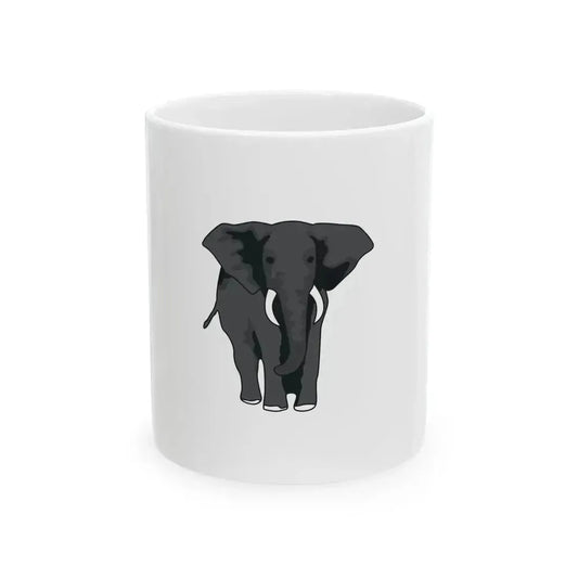 Banner of the Mbunda Kingdom (Angola) White Coffee Mug 11oz - Go Mug Yourself