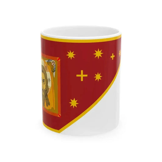 Banner of the Most Merciful Savior 1552 (Russia) White Coffee Mug 11oz - Go Mug Yourself