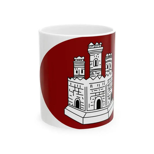 Banner of the Novgorod Republic c. 1385 (Russia) White Coffee Mug 11oz - Go Mug Yourself