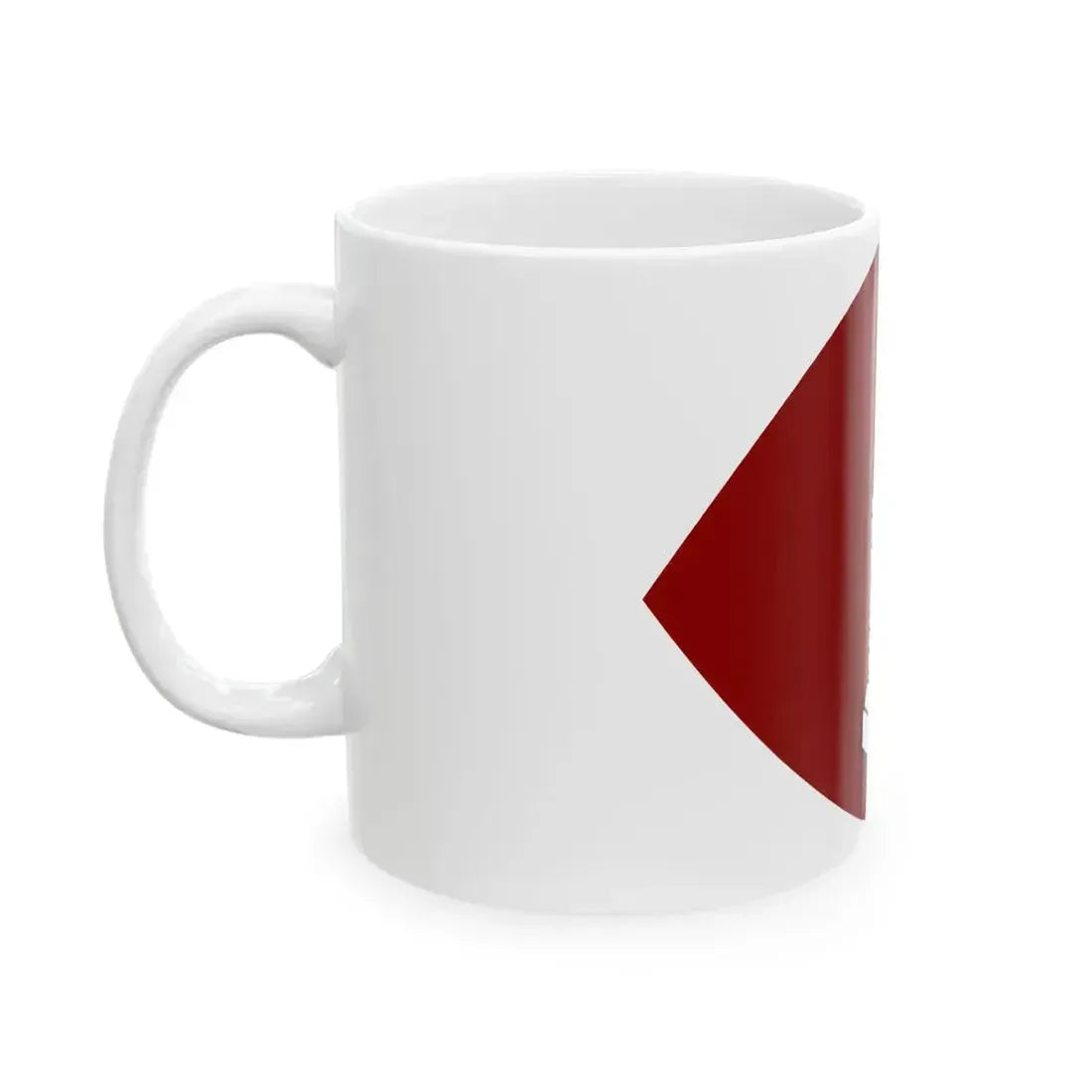 Banner of the Novgorod Republic c. 1385 (Russia) White Coffee Mug - Go Mug Yourself