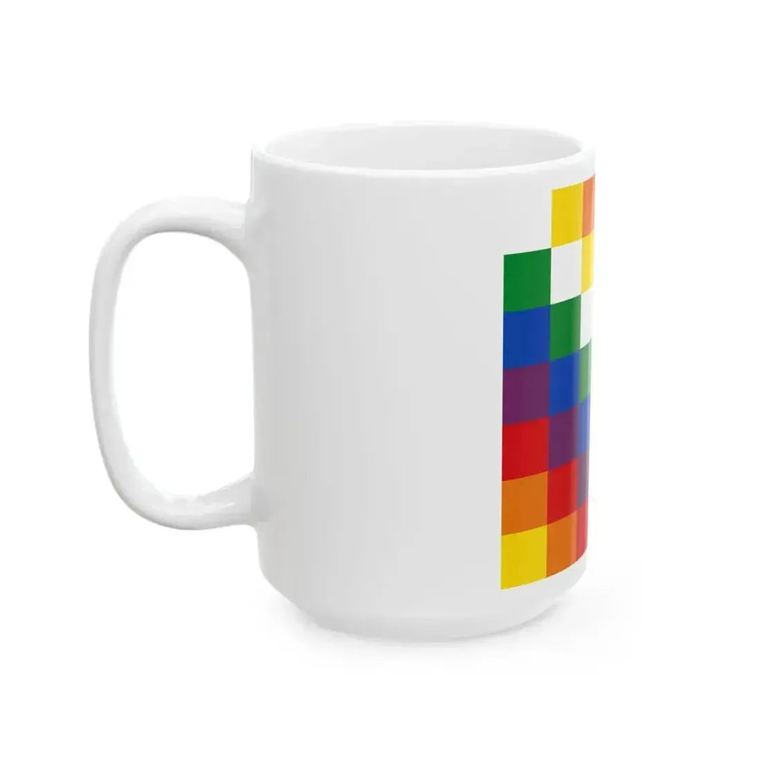 Banner of the Qulla Suyu 1979 (Argentina) White Coffee Mug - Go Mug Yourself
