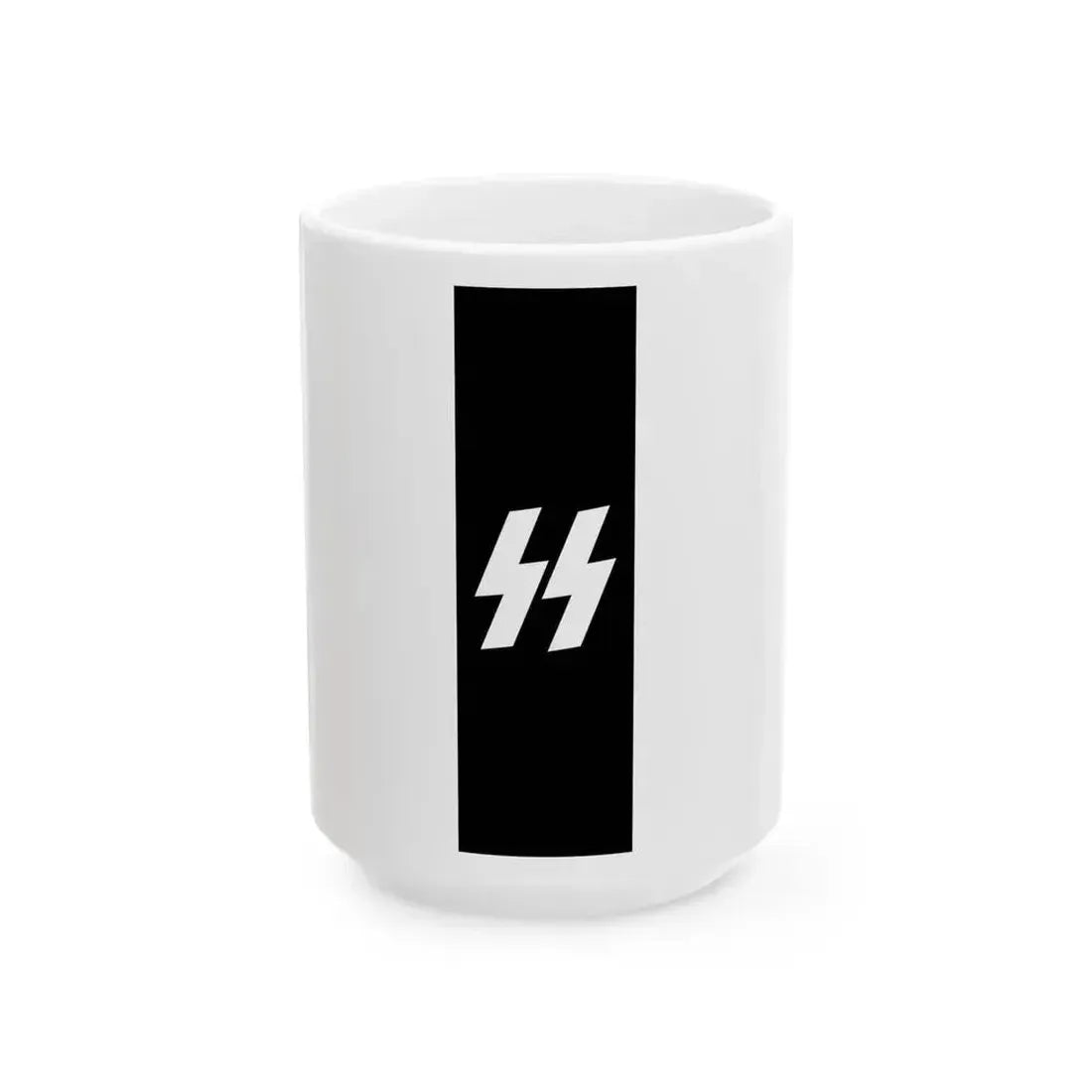 Banner of the Schutzstaffel (Germany) White Coffee Mug 15oz - Go Mug Yourself