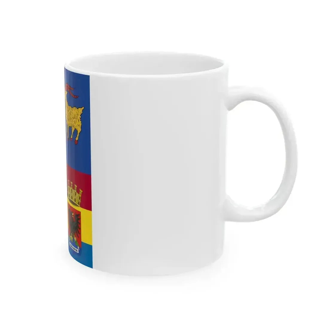Banner of Venezia Giulia (Italy) White Coffee Mug - Go Mug Yourself