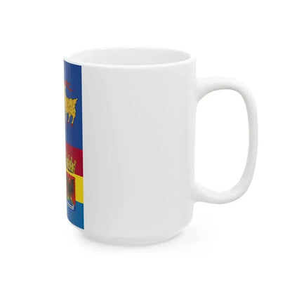 Banner of Venezia Giulia (Italy) White Coffee Mug - Go Mug Yourself