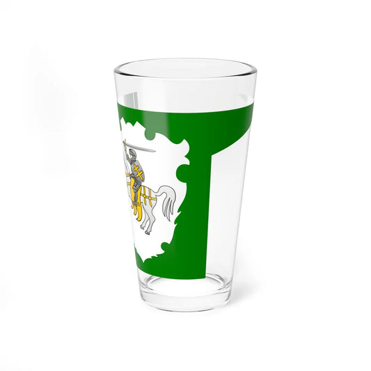 Banner of Viciebsk Voivodeship (Belarus) (Coat of Arms) Pint Glass 16oz 16oz - Go Mug Yourself