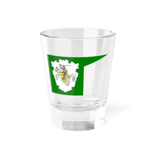 Banner of Viciebsk Voivodeship (Belarus) (Coat of Arms) Shot Glass 1.5oz 1.5oz - Go Mug Yourself