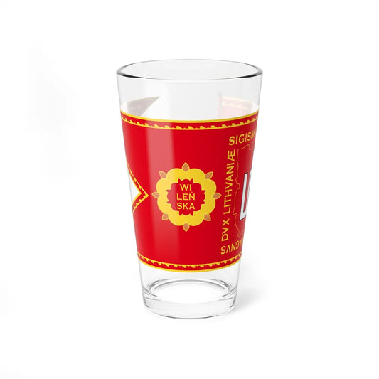Banner of Vilnius Voivodeship 1609-1618-2 (Belarus) (Coat of Arms) Pint Glass 16oz 16oz - Go Mug Yourself